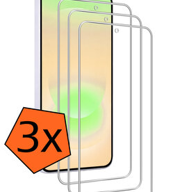 Nomfy Nomfy Samsung Galaxy A37 Screenprotector Glas - 3 PACK