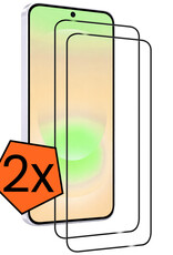 Nomfy Nomfy Samsung Galaxy A37 Screenprotector Glas Full Cover - 2 PACK