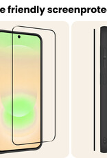 Nomfy Nomfy Samsung Galaxy A37 Screenprotector Glas Full Cover - 2 PACK