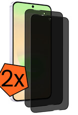 Nomfy Nomfy Samsung Galaxy A37 Screenprotector Glas Privacy - 2 PACK