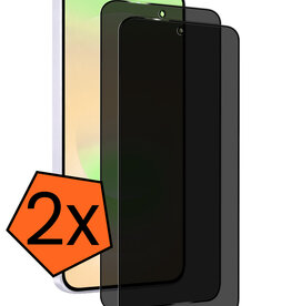 Nomfy Nomfy Samsung Galaxy A37 Screenprotector Glas Privacy - 2 PACK