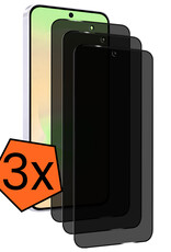Nomfy Nomfy Samsung Galaxy A37 Screenprotector Glas Privacy - 3 PACK