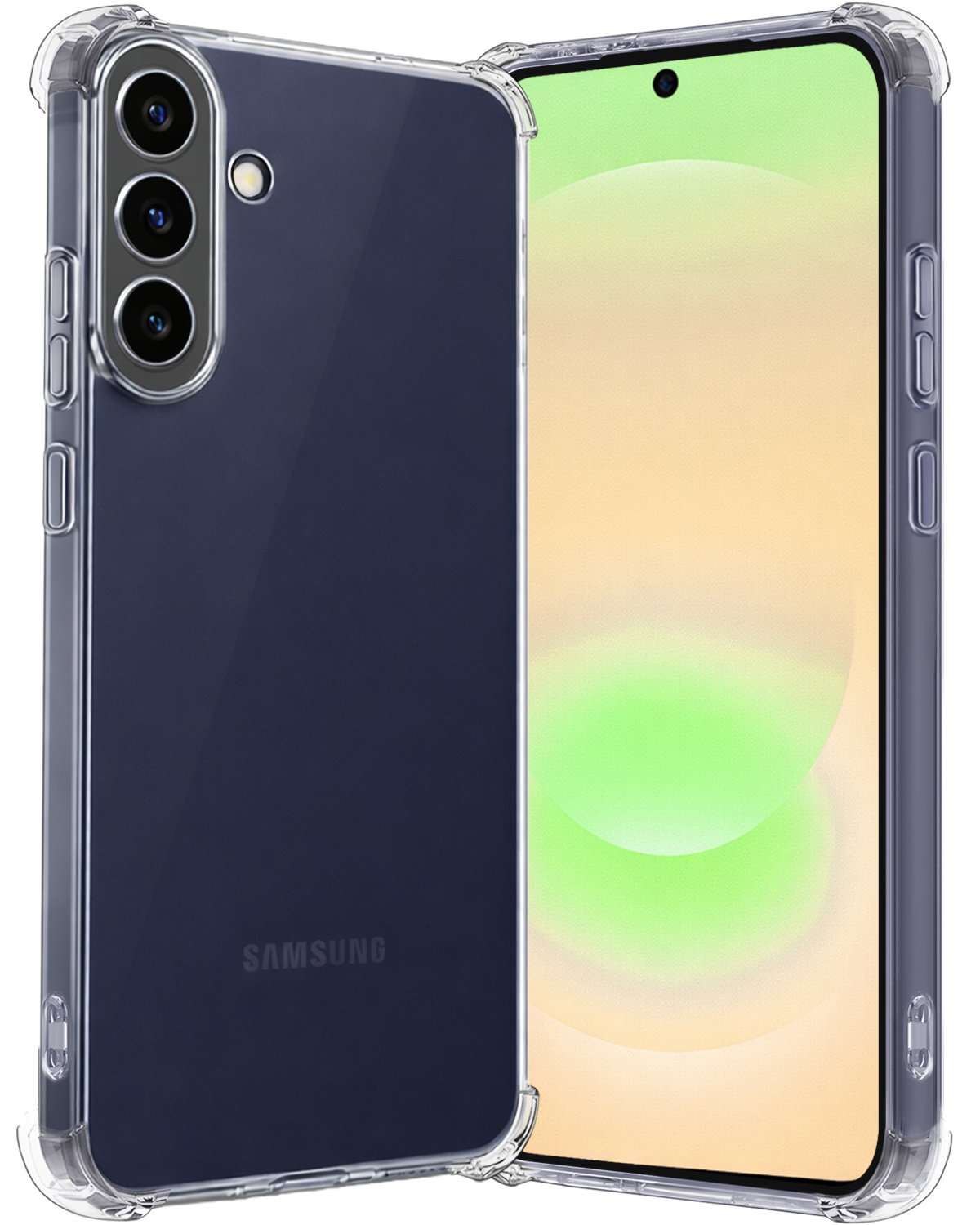 Nomfy Nomfy Samsung Galaxy A37 Hoesje Shockproof - Transparant