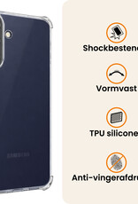 Nomfy Nomfy Samsung Galaxy A37 Hoesje Shockproof - Transparant