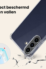 Nomfy Nomfy Samsung Galaxy A37 Hoesje Shockproof - Transparant