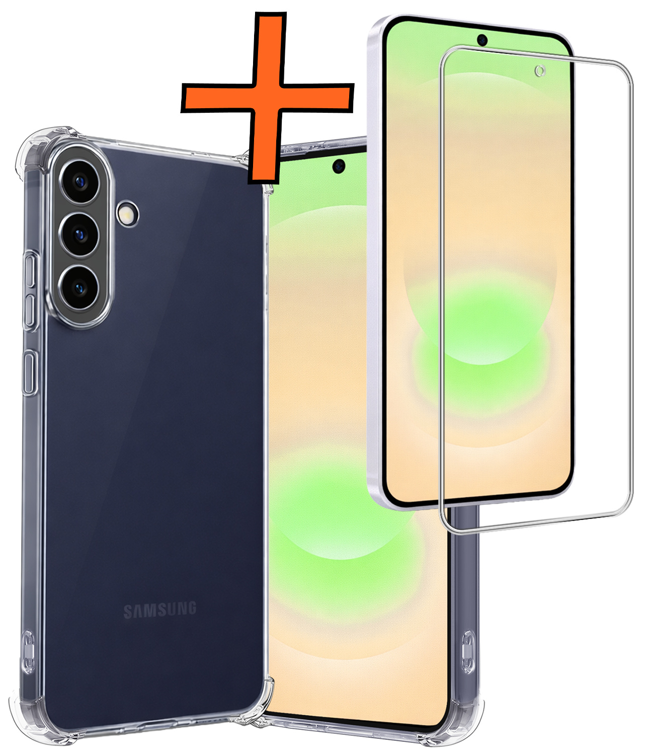 Nomfy Nomfy Samsung Galaxy A37 Hoesje Shockproof Met Screenprotector