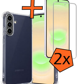 Nomfy Nomfy Samsung Galaxy A37 Hoesje Shockproof Met 2x Screenprotector