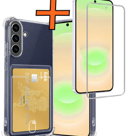 Nomfy Nomfy Samsung Galaxy A37 Hoesje Pashouder Met Screenprotector