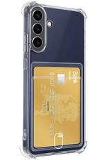 Nomfy Nomfy Samsung Galaxy A37 Hoesje Pashouder Met Screenprotector