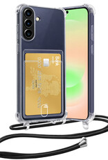 Nomfy Nomfy Samsung Galaxy A37 Hoesje Pashouder met Koord