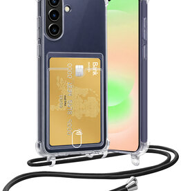 Nomfy Nomfy Samsung Galaxy A37 Hoesje Pashouder met Koord