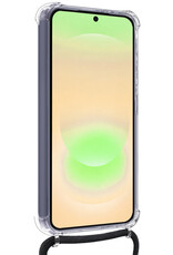 Nomfy Nomfy Samsung Galaxy A37 Hoesje Pashouder met Koord Met Screenprotector