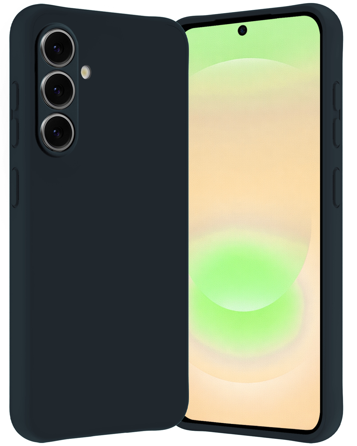 Nomfy Nomfy Samsung Galaxy A37 Hoesje Siliconen - Donkerblauw