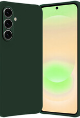 Nomfy Nomfy Samsung Galaxy A37 Hoesje Siliconen - Donkergroen