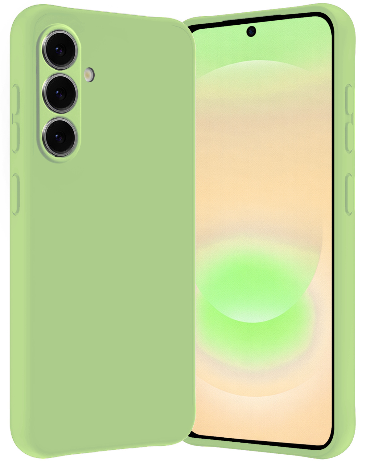 Nomfy Nomfy Samsung Galaxy A37 Hoesje Siliconen - Groen