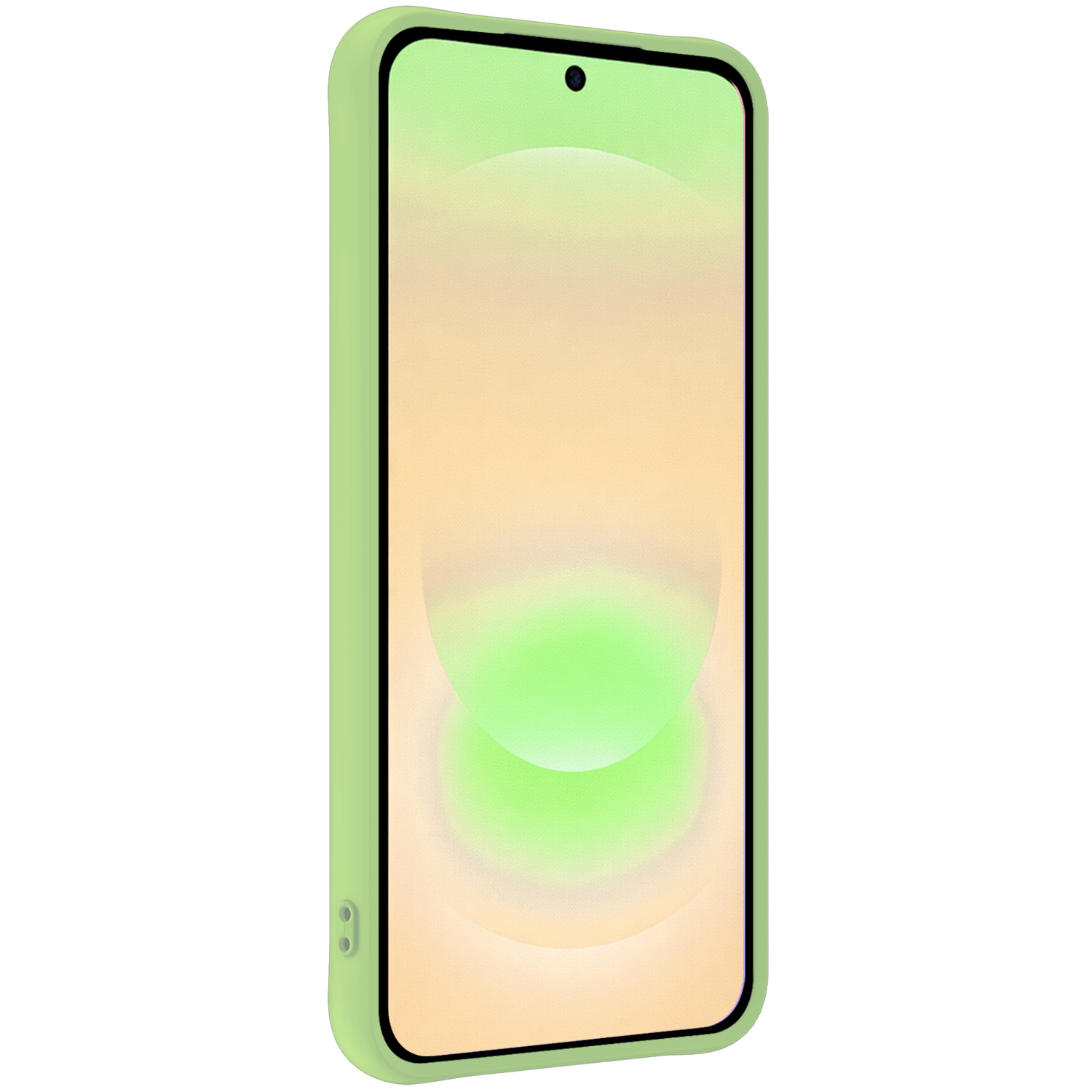 Nomfy Nomfy Samsung Galaxy A37 Hoesje Siliconen - Groen