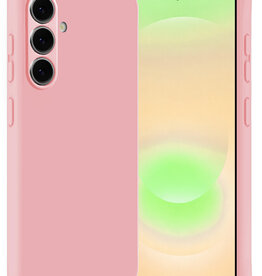 Nomfy Nomfy Samsung Galaxy A37 Hoesje Siliconen - Lichtroze