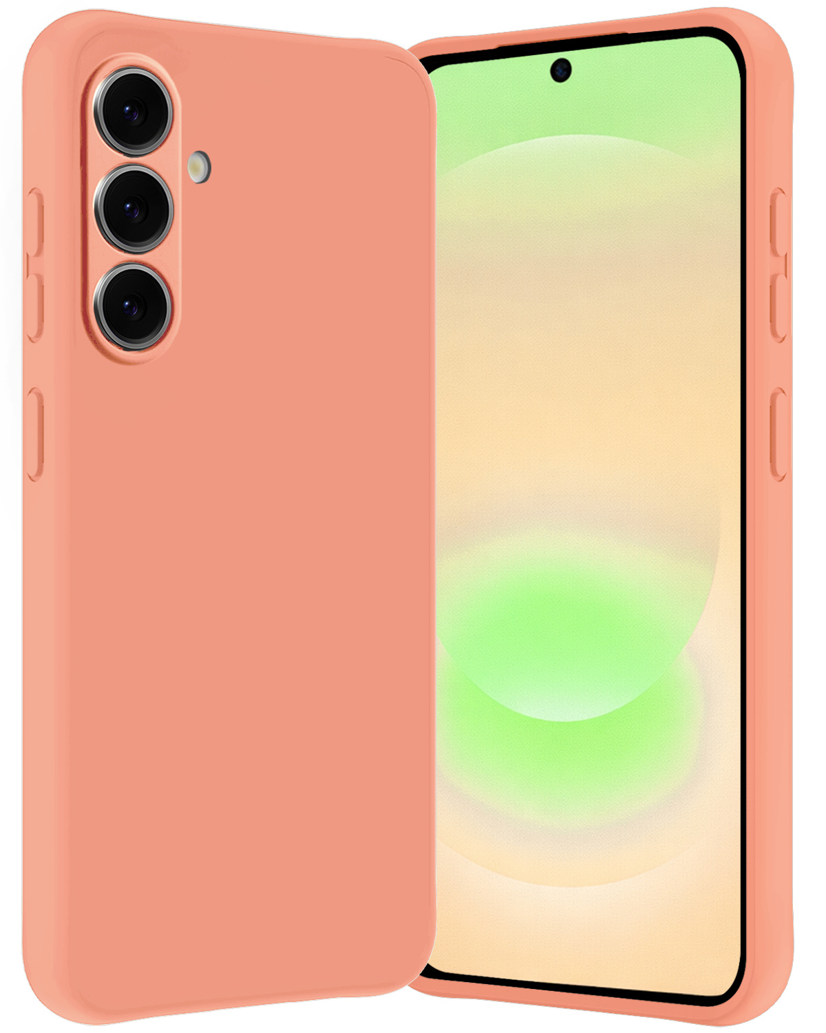 Nomfy Nomfy Samsung Galaxy A37 Hoesje Siliconen - Perzik