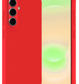 Nomfy Nomfy Samsung Galaxy A37 Hoesje Siliconen - Rood