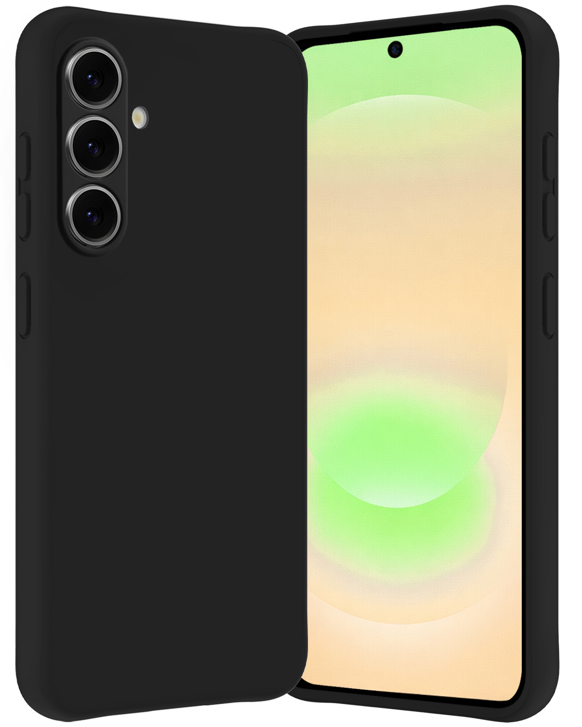 Nomfy Nomfy Samsung Galaxy A37 Hoesje Siliconen - Zwart