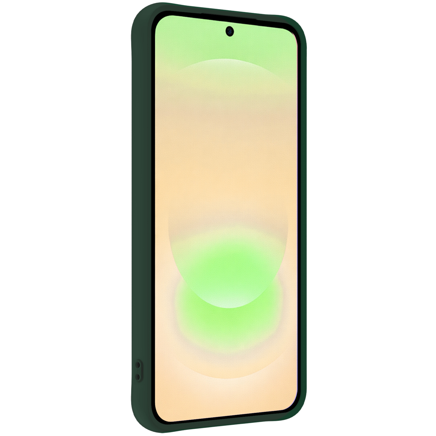 Nomfy Nomfy Samsung Galaxy A37 Hoesje Siliconen - Donkergroen - 2 PACK