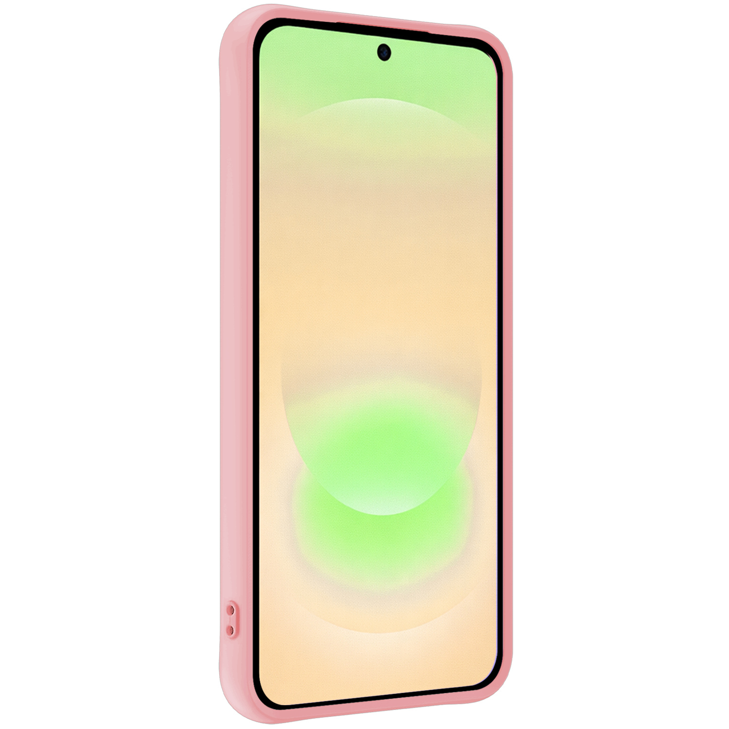 Nomfy Nomfy Samsung Galaxy A37 Hoesje Siliconen - Lichtroze - 2 PACK