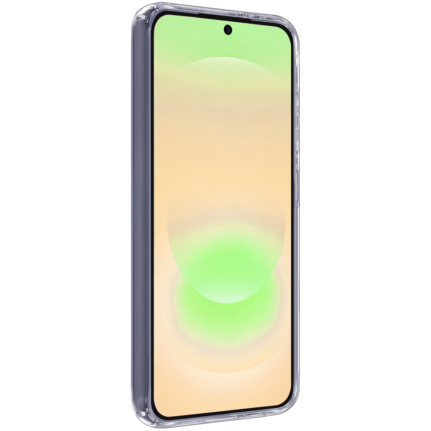 Nomfy Nomfy Samsung Galaxy A37 Hoesje Siliconen Met 2x Screenprotector - Transparant