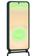 Nomfy Nomfy Samsung Galaxy A37 Hoesje Pashouder met Koord - Donkergroen - 2 PACK