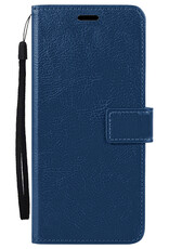 Nomfy Nomfy Samsung Galaxy A37 Hoesje Bookcase - Donkerblauw