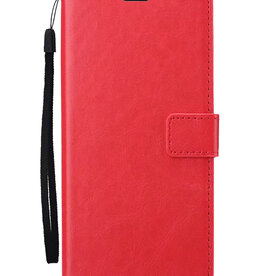 Nomfy Nomfy Samsung Galaxy A37 Hoesje Bookcase - Rood