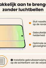 Nomfy Nomfy Samsung Galaxy A37 Hoesje Bookcase Met 2x Screenprotector - Bruin