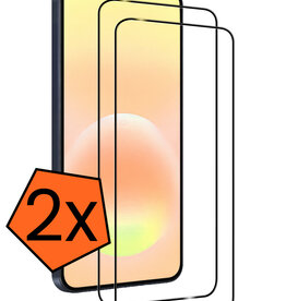 Nomfy Nomfy Samsung Galaxy A57 Screenprotector Glas Full Cover - 2 PACK