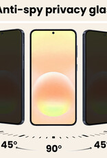 Nomfy Nomfy Samsung Galaxy A57 Screenprotector Glas Privacy - 3 PACK
