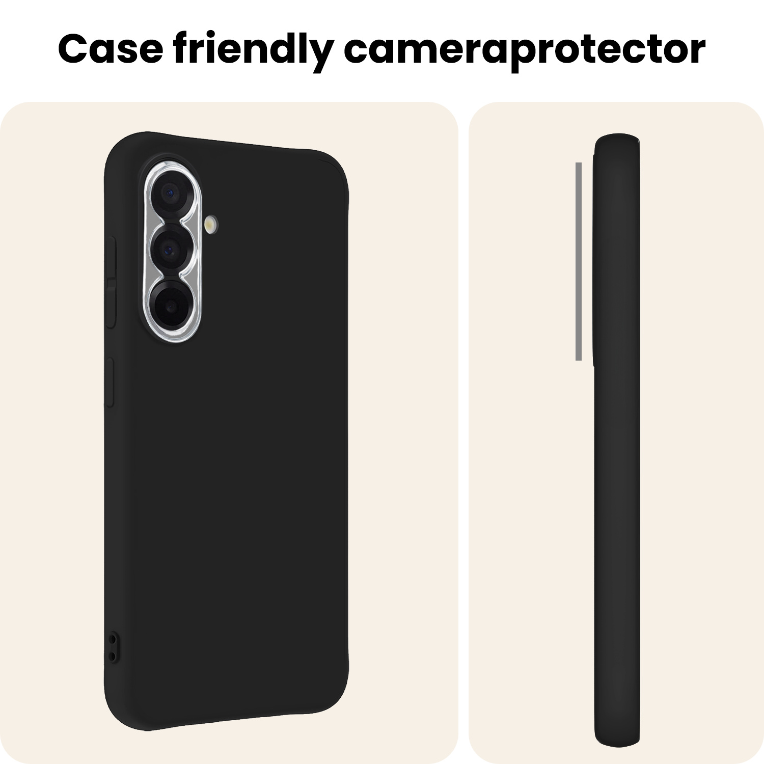 Nomfy Nomfy Samsung Galaxy A57 Camera Screenprotector - 3 PACK