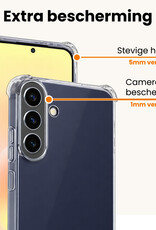 Nomfy Nomfy Samsung Galaxy A57 Hoesje Shockproof - Transparant