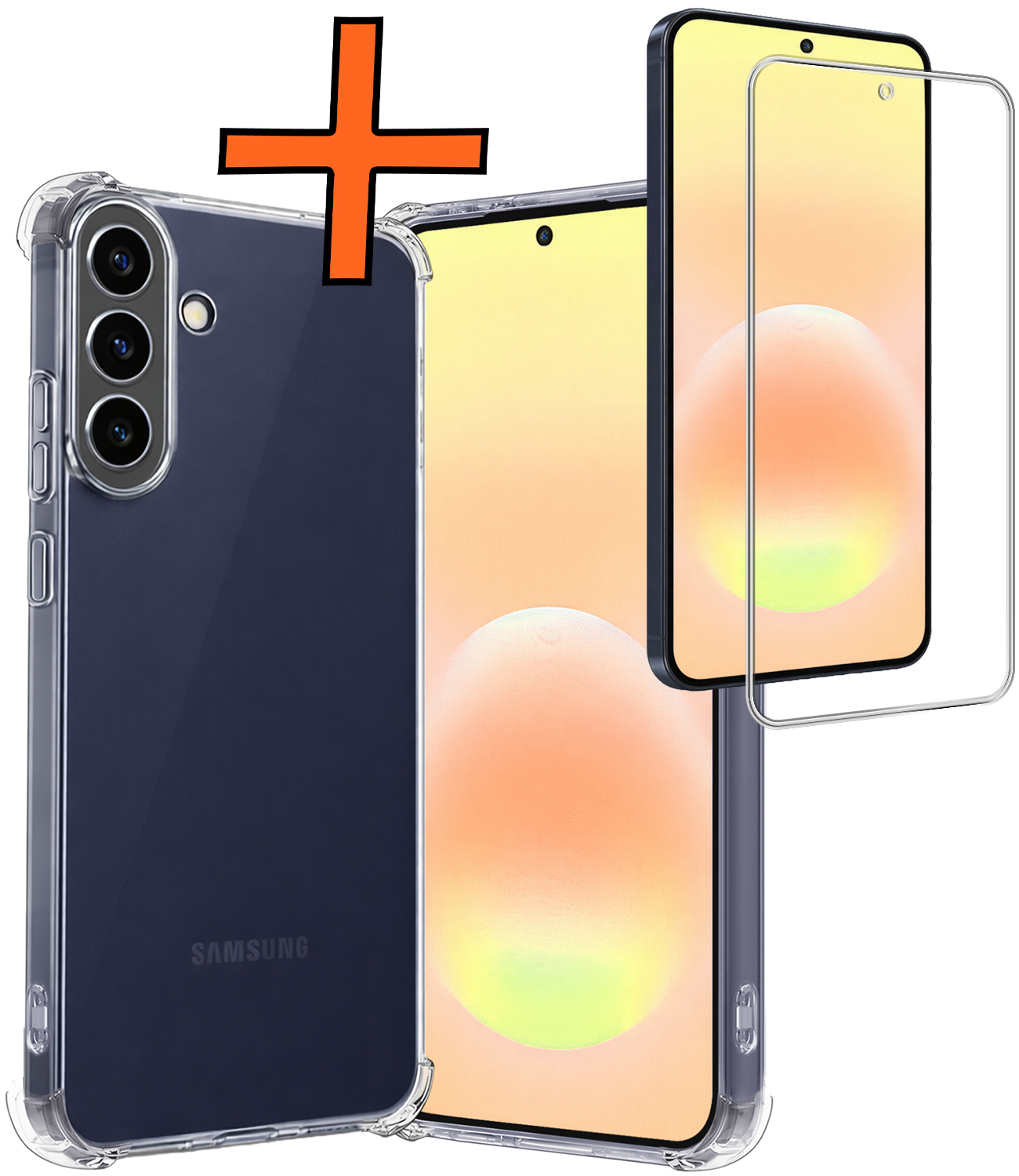 Nomfy Nomfy Samsung Galaxy A57 Hoesje Shockproof Met Screenprotector