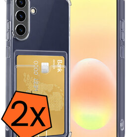 Nomfy Nomfy Samsung Galaxy A57 Hoesje Pashouder - 2 PACK