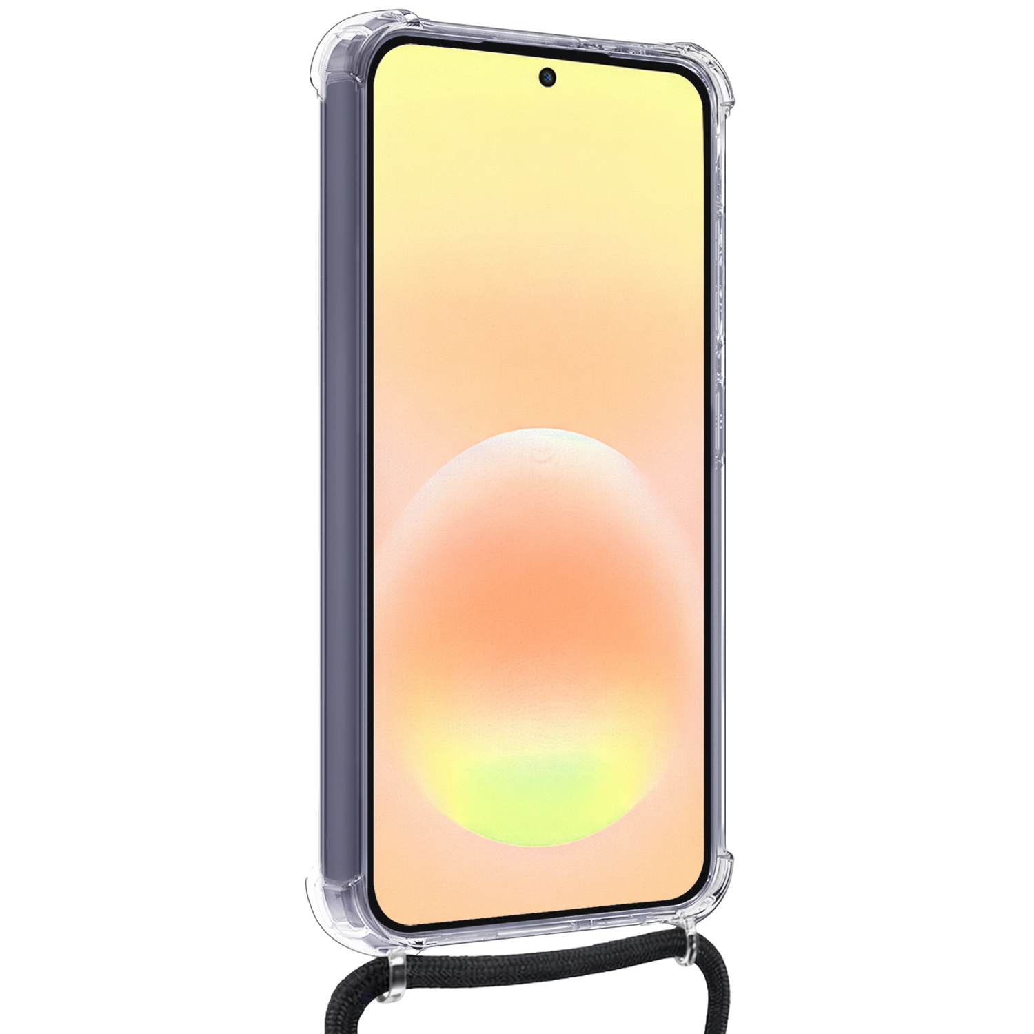 Nomfy Nomfy Samsung Galaxy A57 Hoesje Pashouder met Koord - 2 PACK