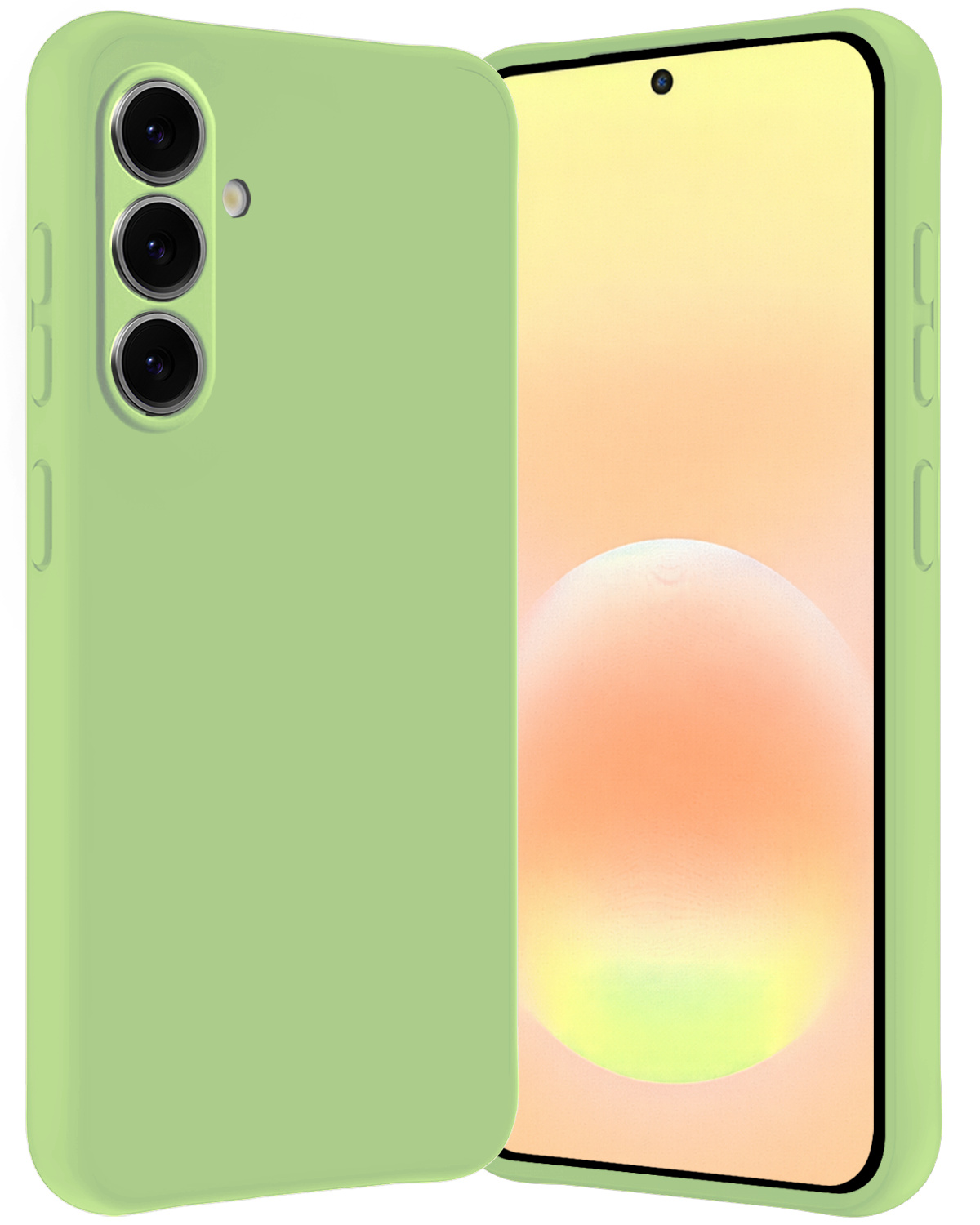 Nomfy Nomfy Samsung Galaxy A57 Hoesje Siliconen - Groen