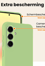 Nomfy Nomfy Samsung Galaxy A57 Hoesje Siliconen - Groen