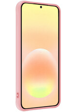 Nomfy Nomfy Samsung Galaxy A57 Hoesje Siliconen - Lichtroze