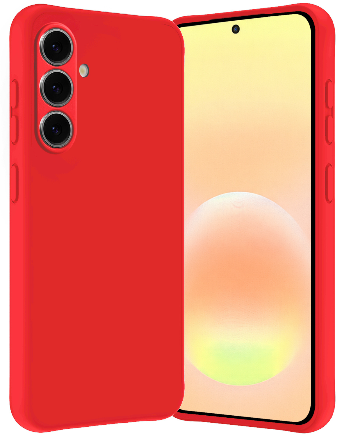 Nomfy Nomfy Samsung Galaxy A57 Hoesje Siliconen - Rood