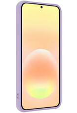Nomfy Nomfy Samsung Galaxy A57 Hoesje Siliconen - Lila - 2 PACK