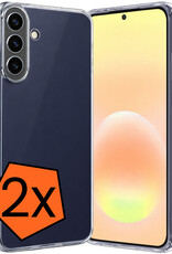 Nomfy Nomfy Samsung Galaxy A57 Hoesje Siliconen - Transparant - 2 PACK