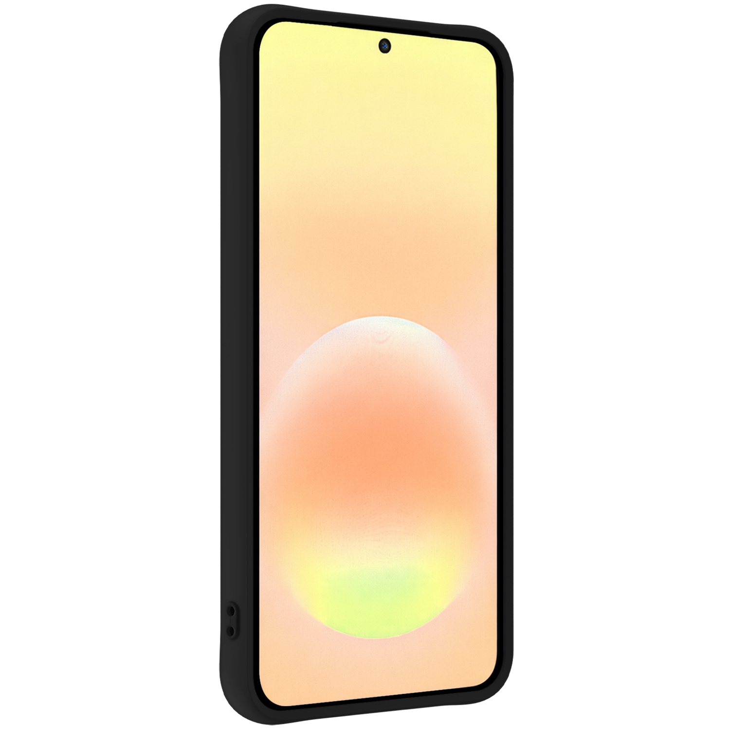 Nomfy Nomfy Samsung Galaxy A57 Hoesje Siliconen - Zwart - 2 PACK