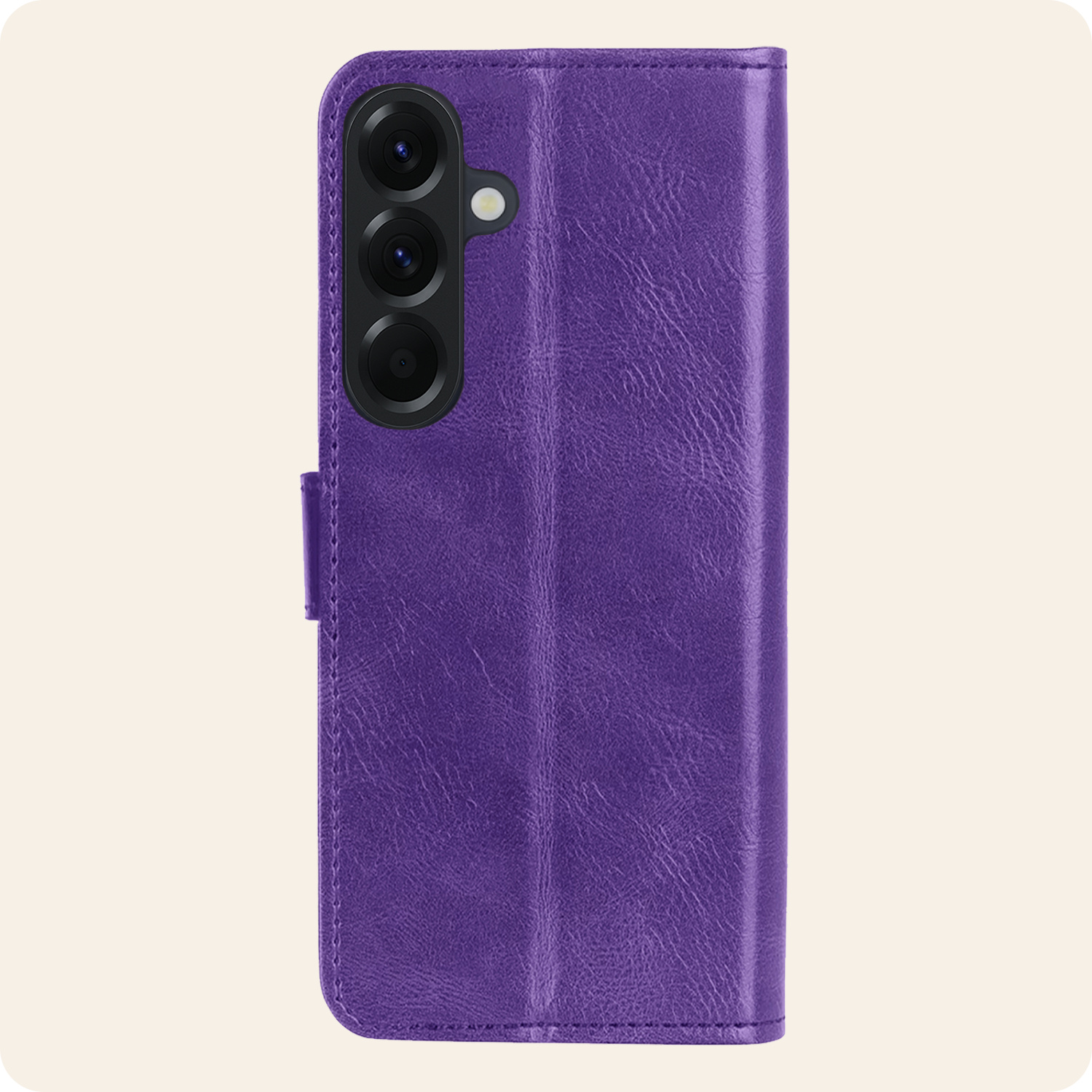 Nomfy Nomfy Samsung Galaxy A57 Hoesje Bookcase Met Screenprotector - Paars