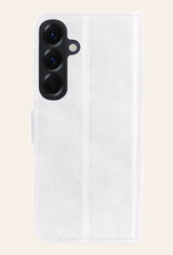 Nomfy Nomfy Samsung Galaxy A57 Hoesje Bookcase Met Screenprotector - Wit