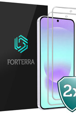 Forterra Forterra Samsung Galaxy A37 Screenprotector Glas - 2 PACK