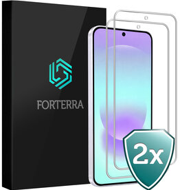 Forterra Forterra Samsung Galaxy A37 Screenprotector Glas - 2 PACK