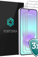 Forterra Forterra Samsung Galaxy A37 Screenprotector Glas - 3 PACK